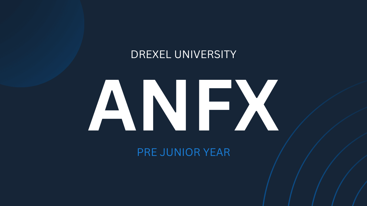 ANFX Pre Junior title card