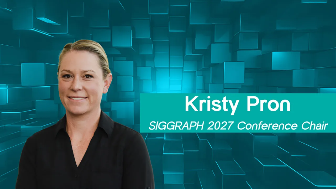 Kristy Pron headshot on a gray gradient background