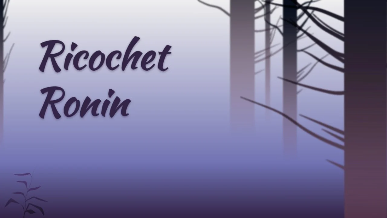 Richochet Ronin title screen