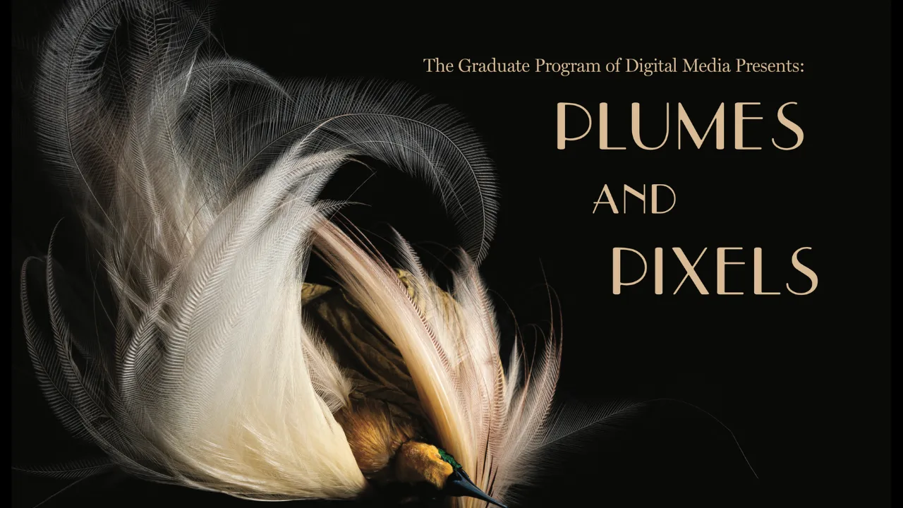 Plumes and Pixels title card
