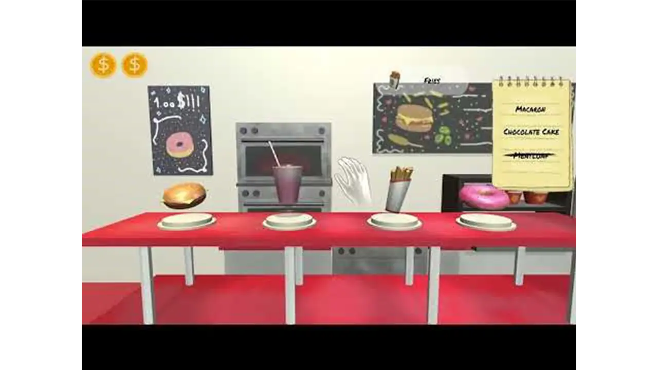 Screenshot from polished iteration of Reading Terminal Market game.