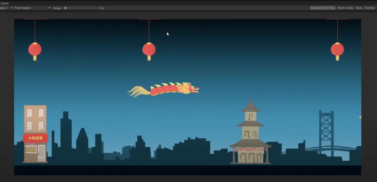 Polished iteration of Chinatown game, fully colored.