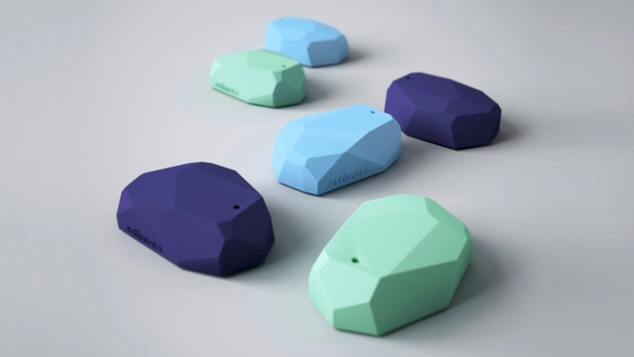 Beacons made by Estimote used to tell the users via app where they are in a building.