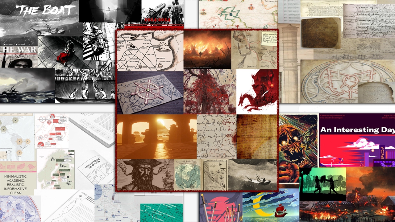 Images that represent the aesthetic the Red Dragon project is aiming for.